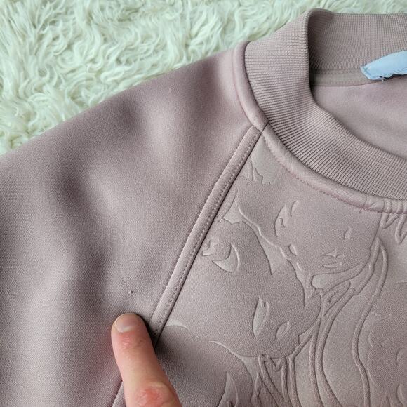 Adidas by Stella McCartney Neoprene Sweatshirt Womens Size XS - Picture 7 of 9